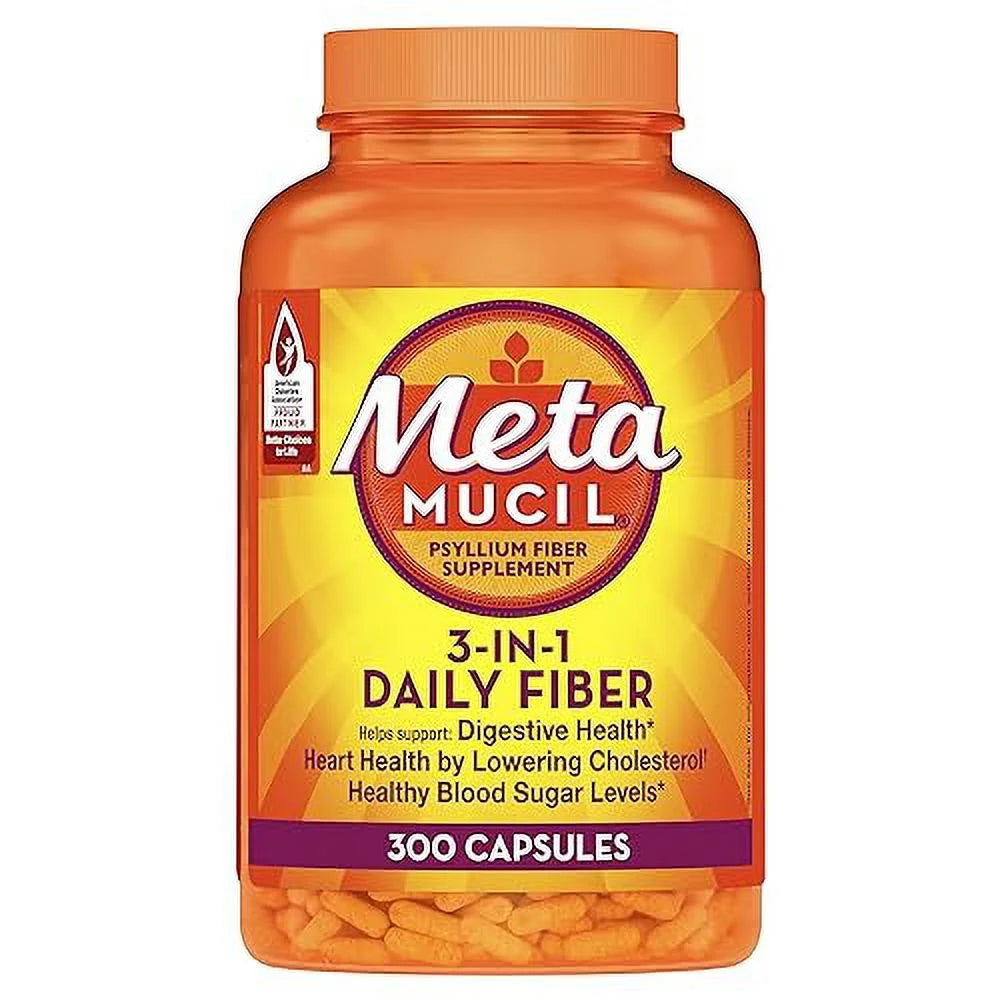 Metamocil - 3 In 1 Fiber 300 Capsules