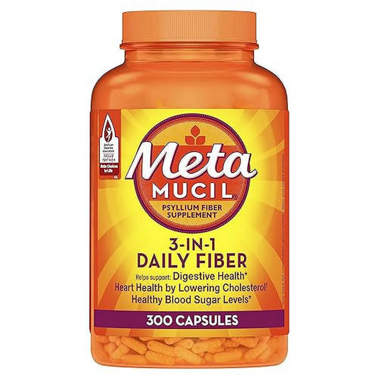 Metamocil - 3 In 1 Fiber 300 Capsules