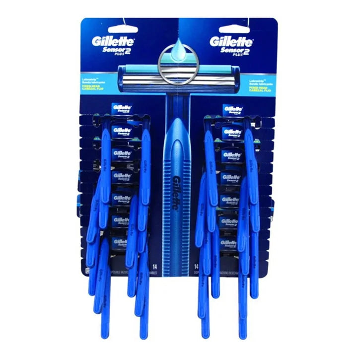 Gillette Disposable Razors - Sensor2 Plus Fixed - 28 Ct