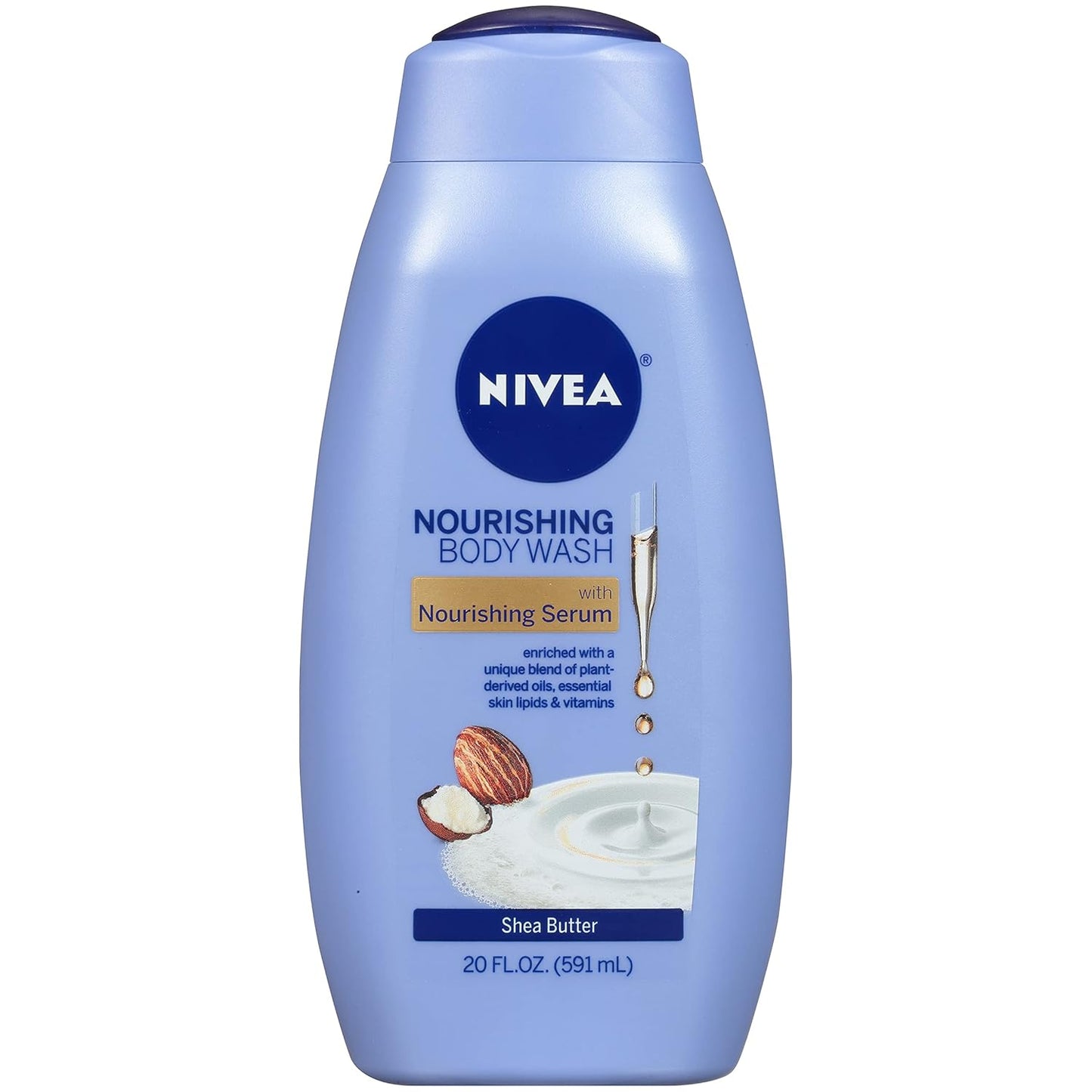 Nivea Body Wash - Shea Butter & Nourishing Serum - 20 Floz