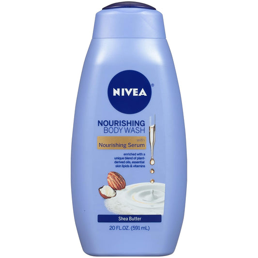 Nivea Body Wash - Shea Butter & Nourishing Serum - 20 Floz