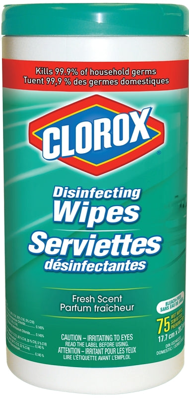 Clorox Disinfectant Wipes - Fresh Scent - 75 Ct