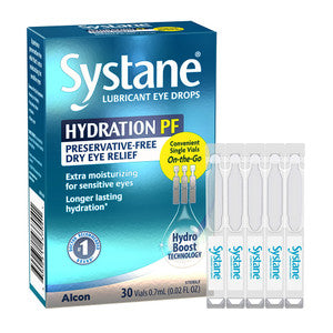 Systane Eye Drops - Lubrican Eye Drops 30 Vials 0.7Ml
