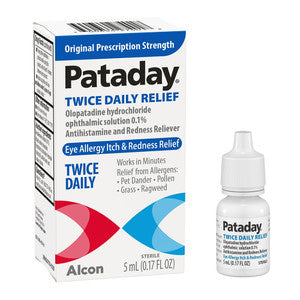 Pataday Allergy - Twice Daily Eye Allergy Itch And Redness Relief Drops - 5Ml ( 0.17 Fl Oz )