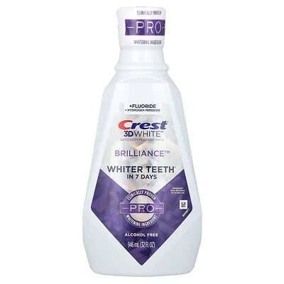 Crest Mouthwash - 3D White Brilliance - 32 Oz
