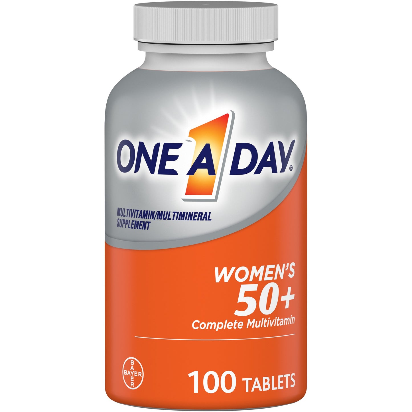 One A Day - Multivitamin - Women'S One A Day 50+ Health Advantage 100 Tablets