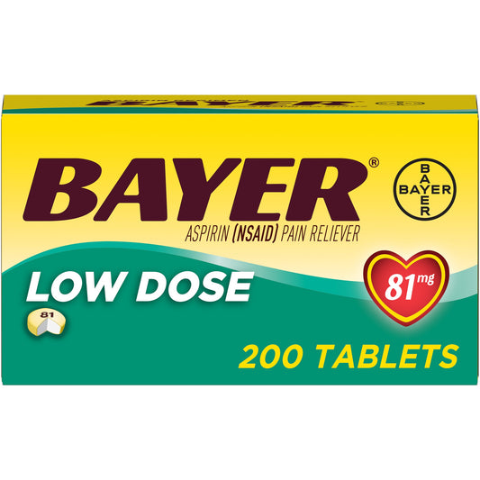 Bayer - Low Dose Coated Tablets - 200 Ct