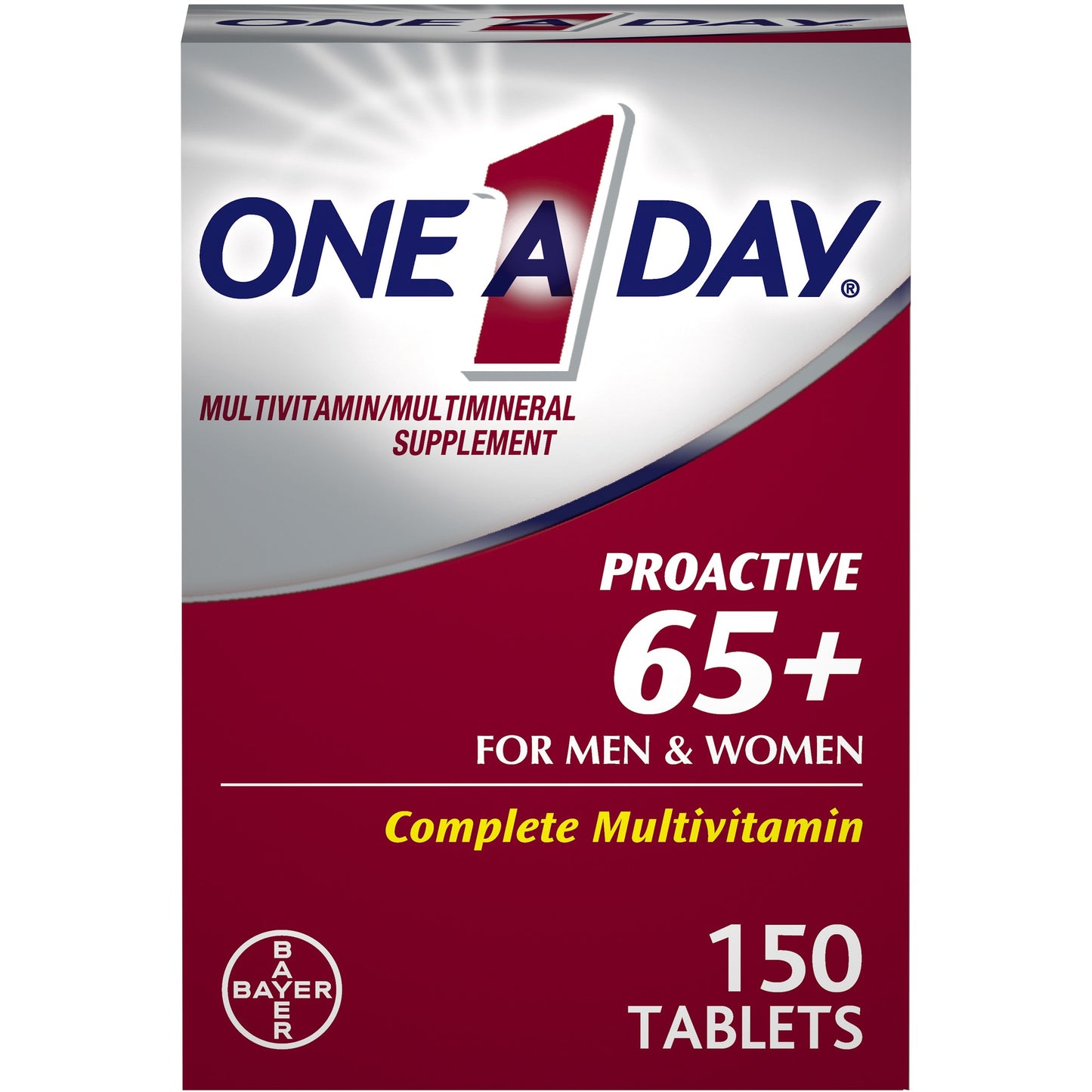 One A Day - 65+ Proactive Men & Woman 150 Ct