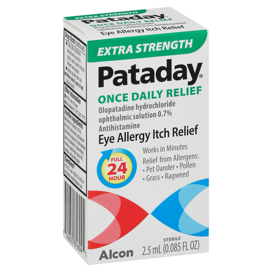 Pataday Allergy - Once Daily Relief Extra Strength Allergy Drops 2.5Ml (0.085Fl Oz)