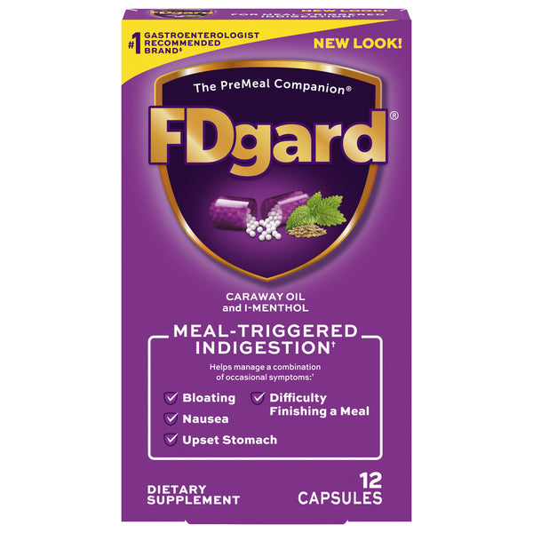 Fd Gard - Functional Dyspepsia Recurring Indigestion 12 Capsules