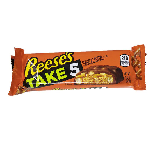 Reeses - Take Five Bars - Regct 1.5Oz 18/16 ..