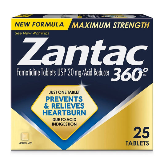 Zantac - Tablets 25 Ct