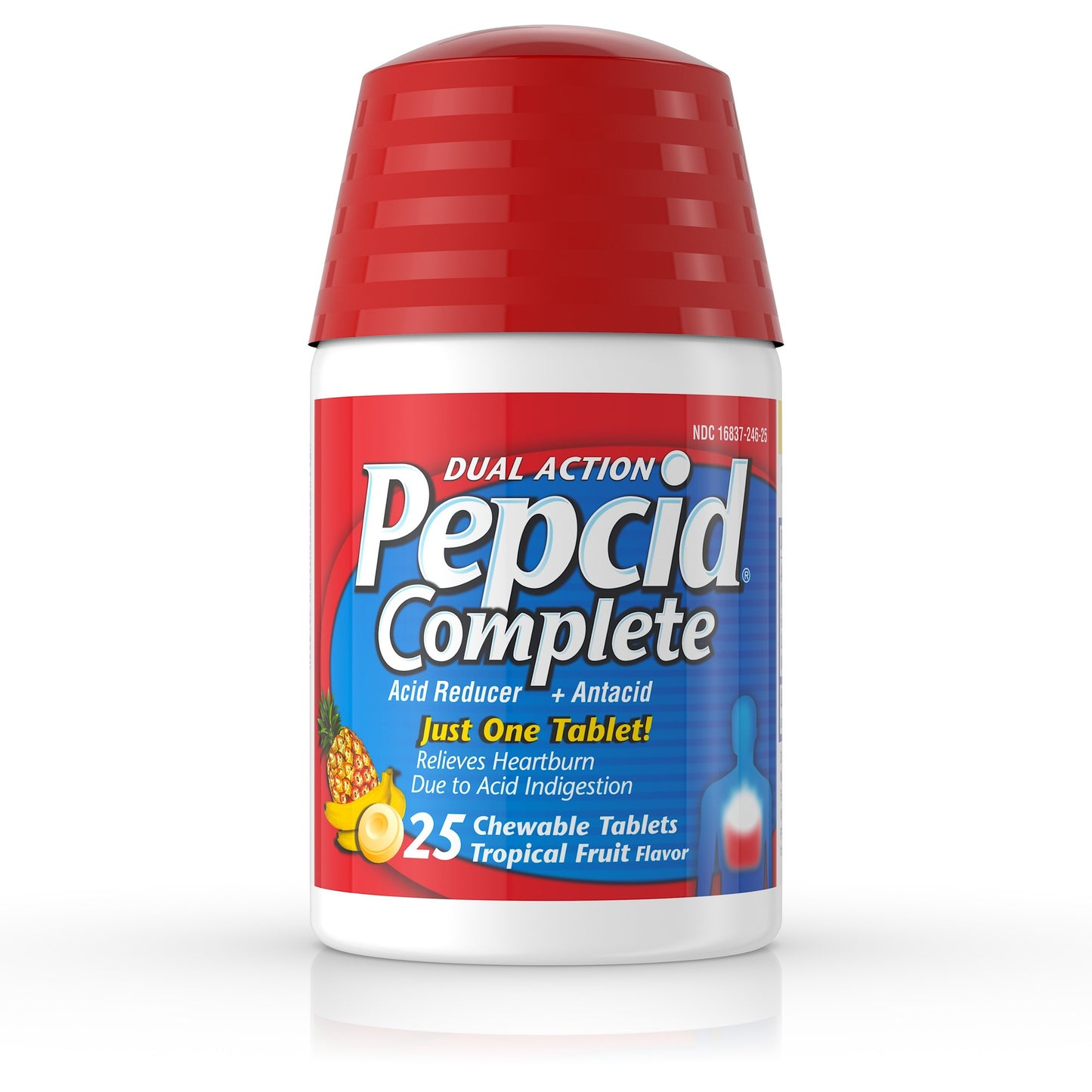 Pepcid - Complete Tropical Fruit 25Ct