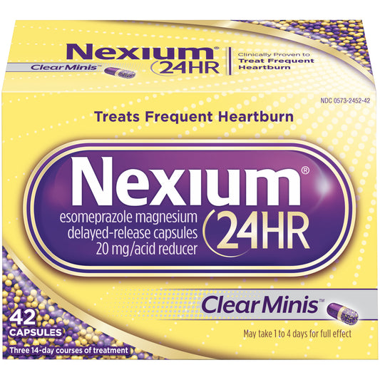 Nexium - 42 Cap Clear Minis