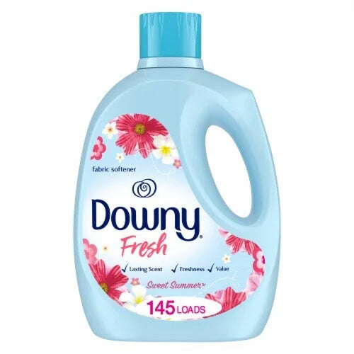 Downy - Fresh Liquid Fabric Softener Sweet Summer - 125 Oz