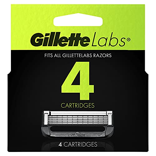 Gillette Blade Refill - Gillette Labs - 4 Cartridges