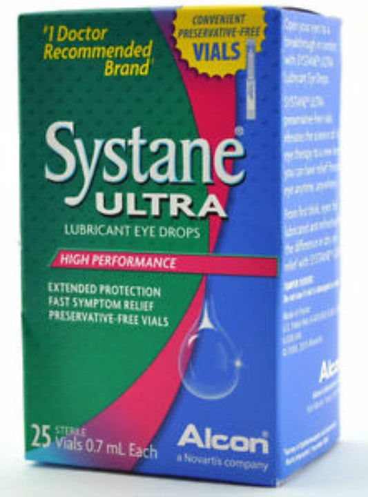 Systane Eye Drops - Eye Drops Vials - 25 Vials