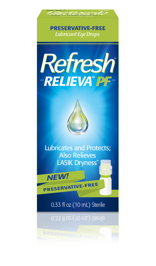 Refresh Eye Drops - Relieva Pf Lubricate&Protect 0.33 Fl Oz (10Ml)