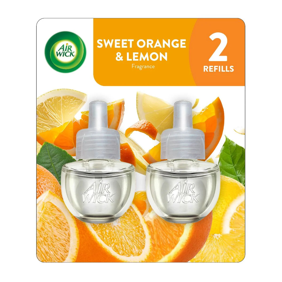 Airwick - Scented Oil Refill Sweet Orange&Lemon - 2 Pack