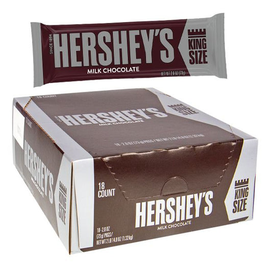 Hershey's Milk Chocolate King Size 18 Count