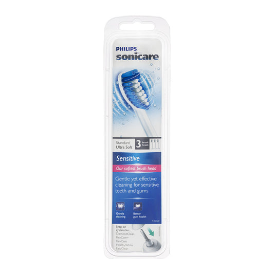 Philips Sonicare Brush Heads - Sensitive - 3 Heads