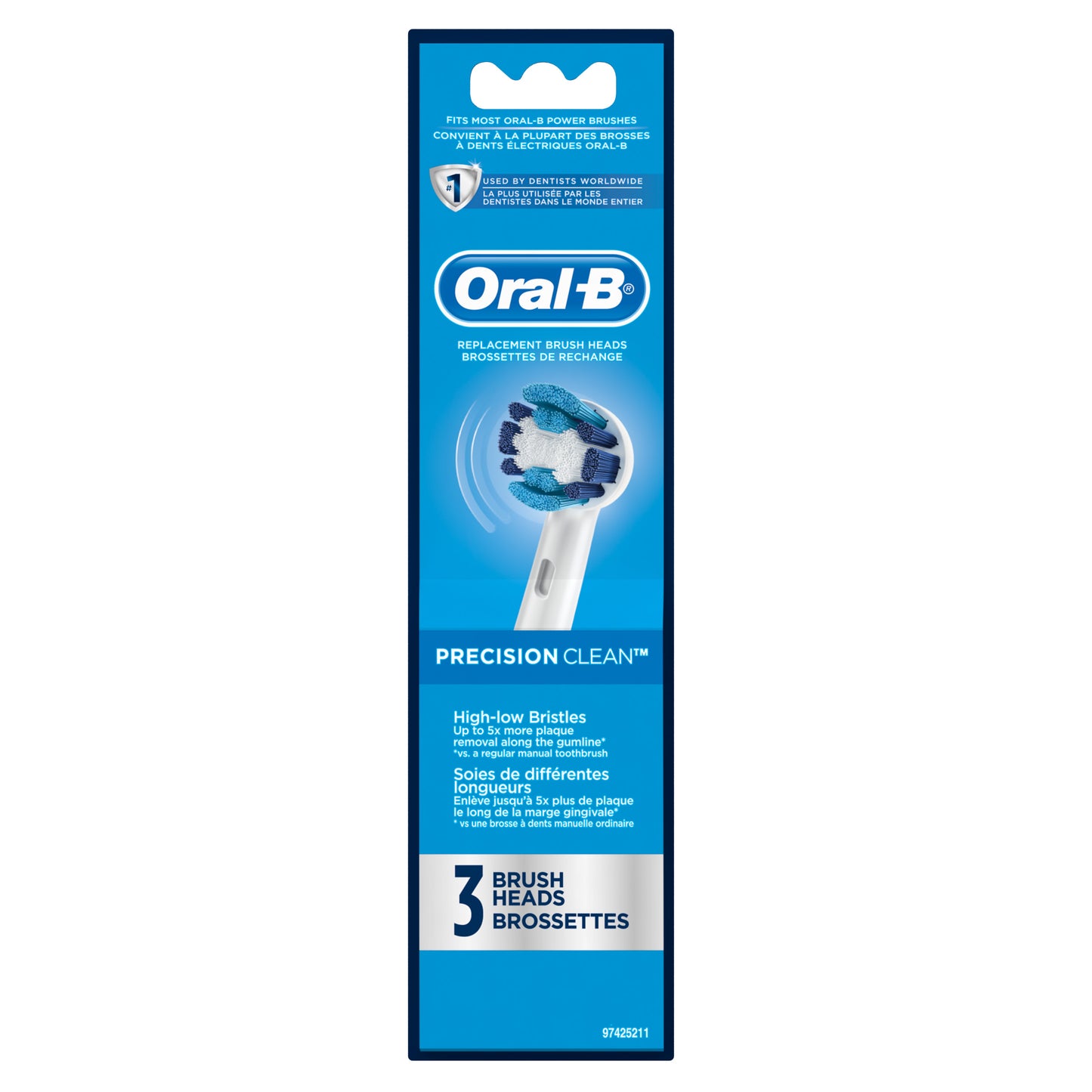 Oral-B Brush Heads - Precision Clean - 3 Heads