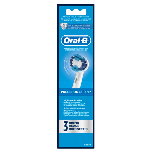 Oral-B Brush Heads - Precision Clean - 3 Heads