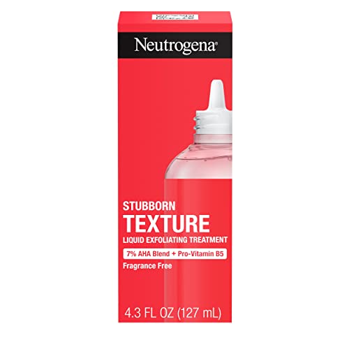 Neutrogena - Stubborn Texture Liquid Exfoliant - Fragrance Free - 4.3 Fl Oz