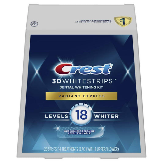 Crest Whitestrips - Radiant Express - 28 Strips