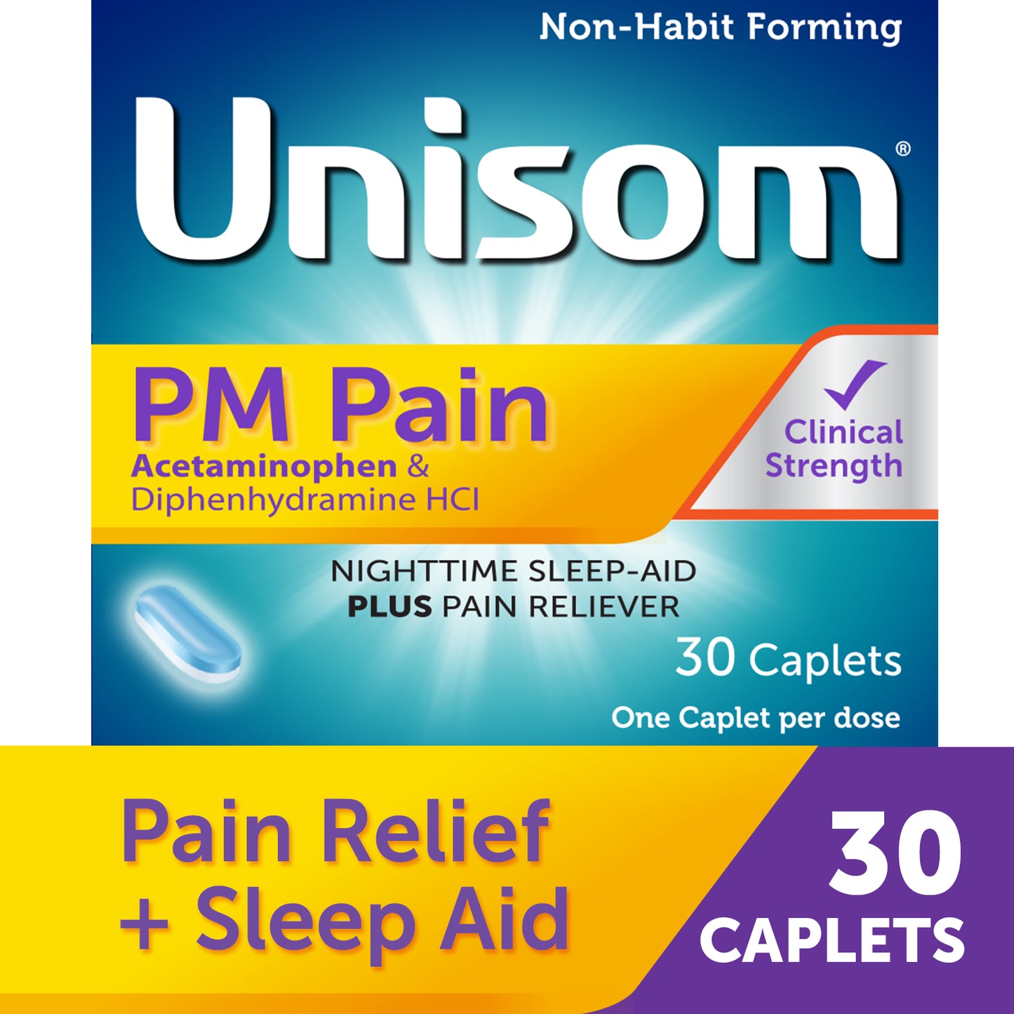 Unisom - Pm Pain Caplets 30Ct