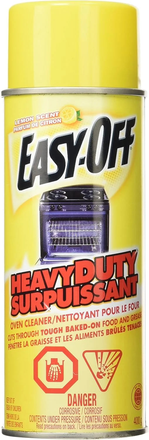 Easy-Off - Heavy Duty Oven Grill Broiler Cleaner - Lemon Scent - 400 G