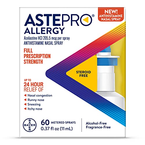 Astepro Nasal Spray - 24-Hour Allergy Relief - 60 Sprays