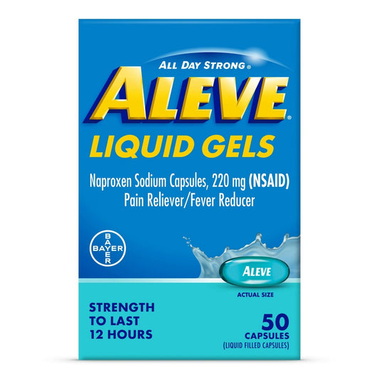 Aleve - Liquid Gels - 50 Ct