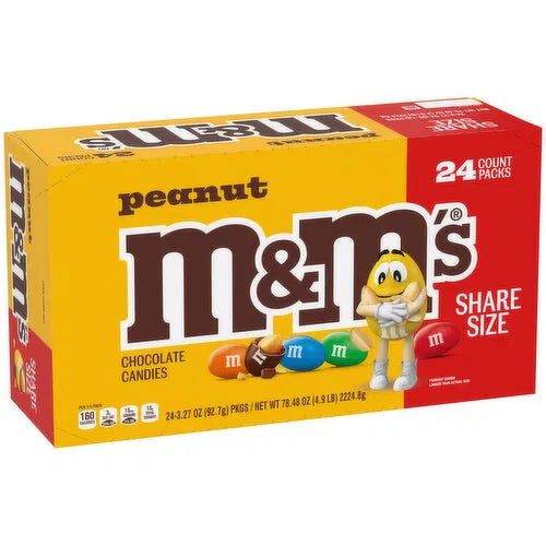 M&M's Peanut (King Size) 24 Count