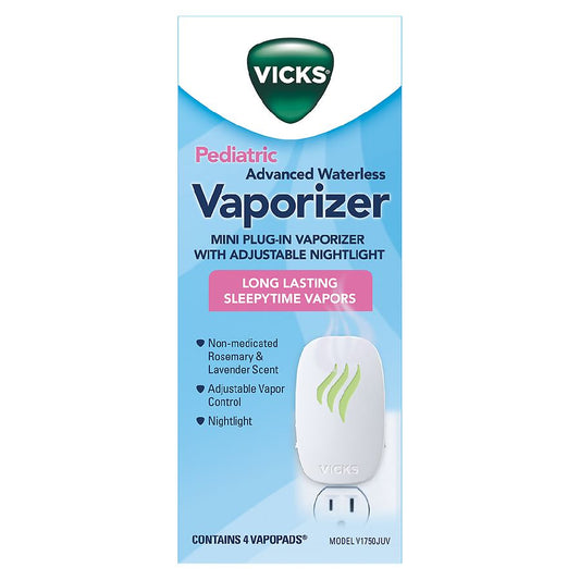 Vicks - Pediatric Waterless Vaporizer W/ 4 Vapopads