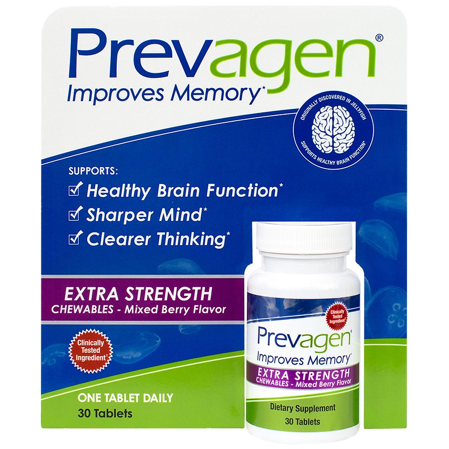 Prevagen - Improves Memory Extra Strength 30 Tab Chew