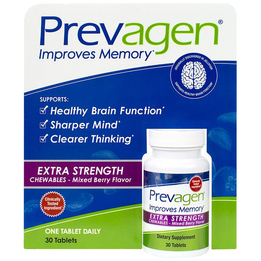 Prevagen - Improves Memory Extra Strength 30 Tab Chew