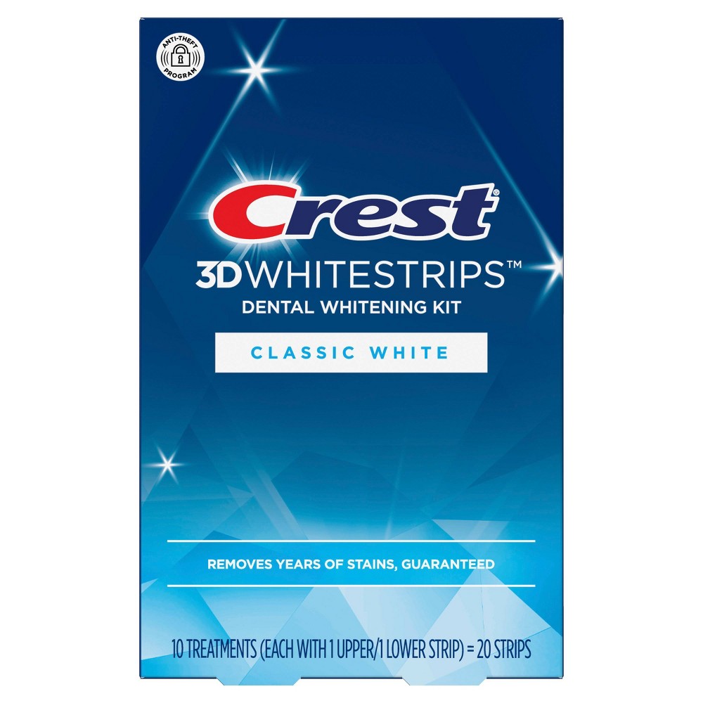 Crest Whitestrips - Classic White - 20 Strips