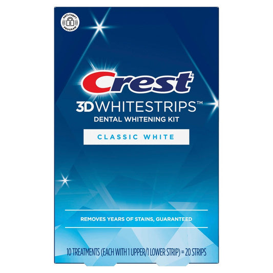 Crest Whitestrips - Classic White - 20 Strips