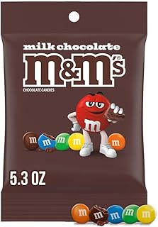 M&Ms - Milk Chocolate - Peg Pack - 5.3Oz - 12/Ca