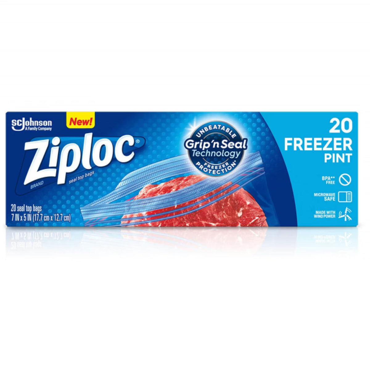 Ziploc - Freezer Pint - 20 Ct