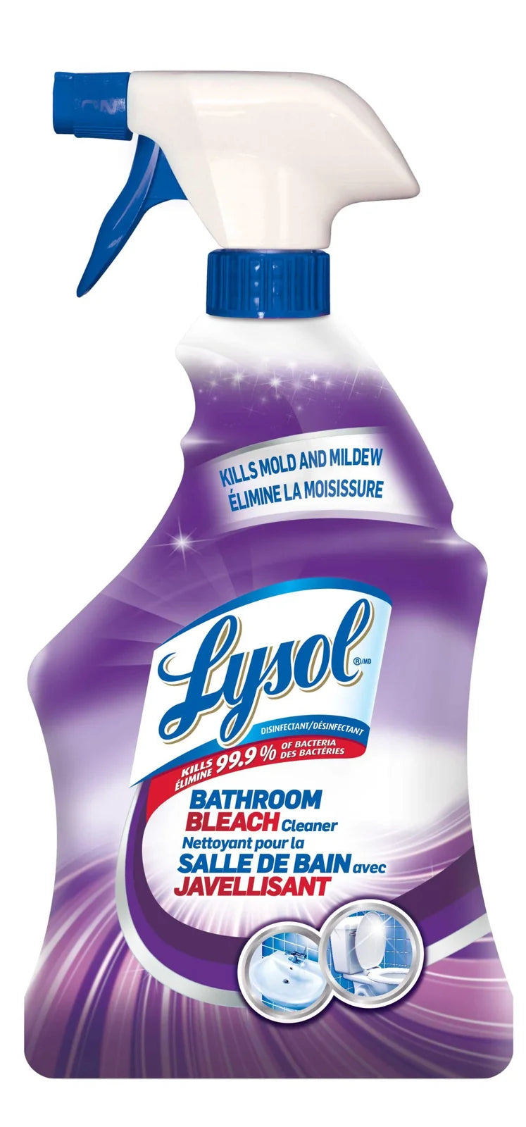 Lysol Trigger Spray - Bathroom Bleach - 950 Ml