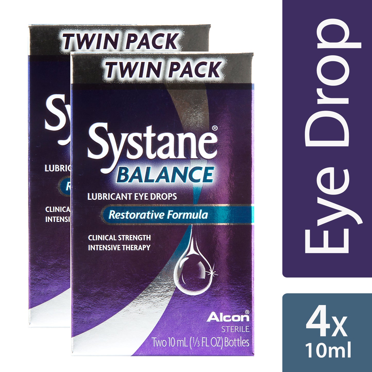 Systane Eye Drops - Balance Restorative Formula Twin Pack