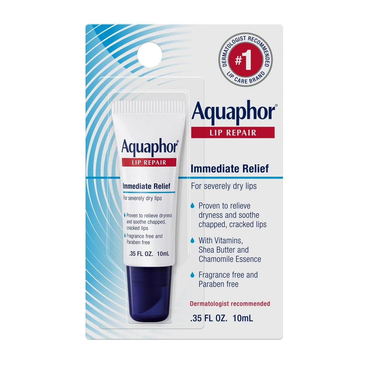 Aquaphor - Lip Repair Gel Tube - 0.35 Oz