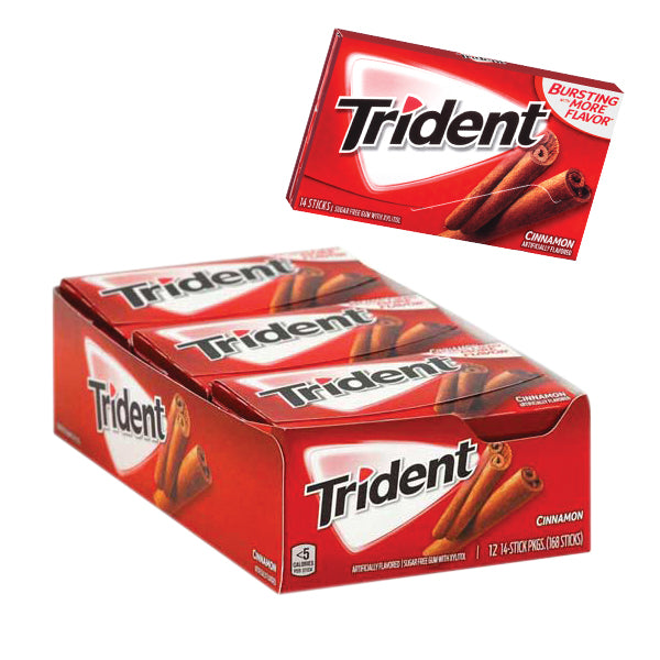 Trident Gum Cinnamon 12 Count
