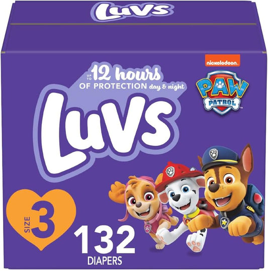 Luvs Diapers - Size 3 - 132ct/1pk