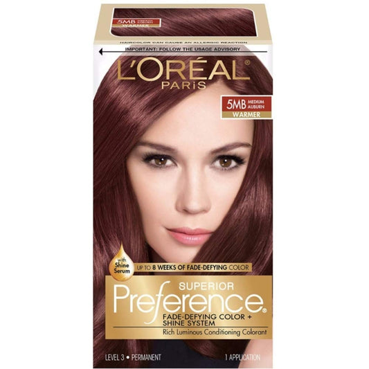 Loreal Haircolor - Preference : Medium Auburn