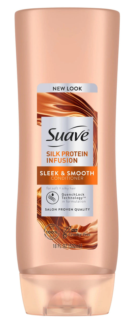 Suave Conditioner - Silk Protein Infusion - 18 Floz