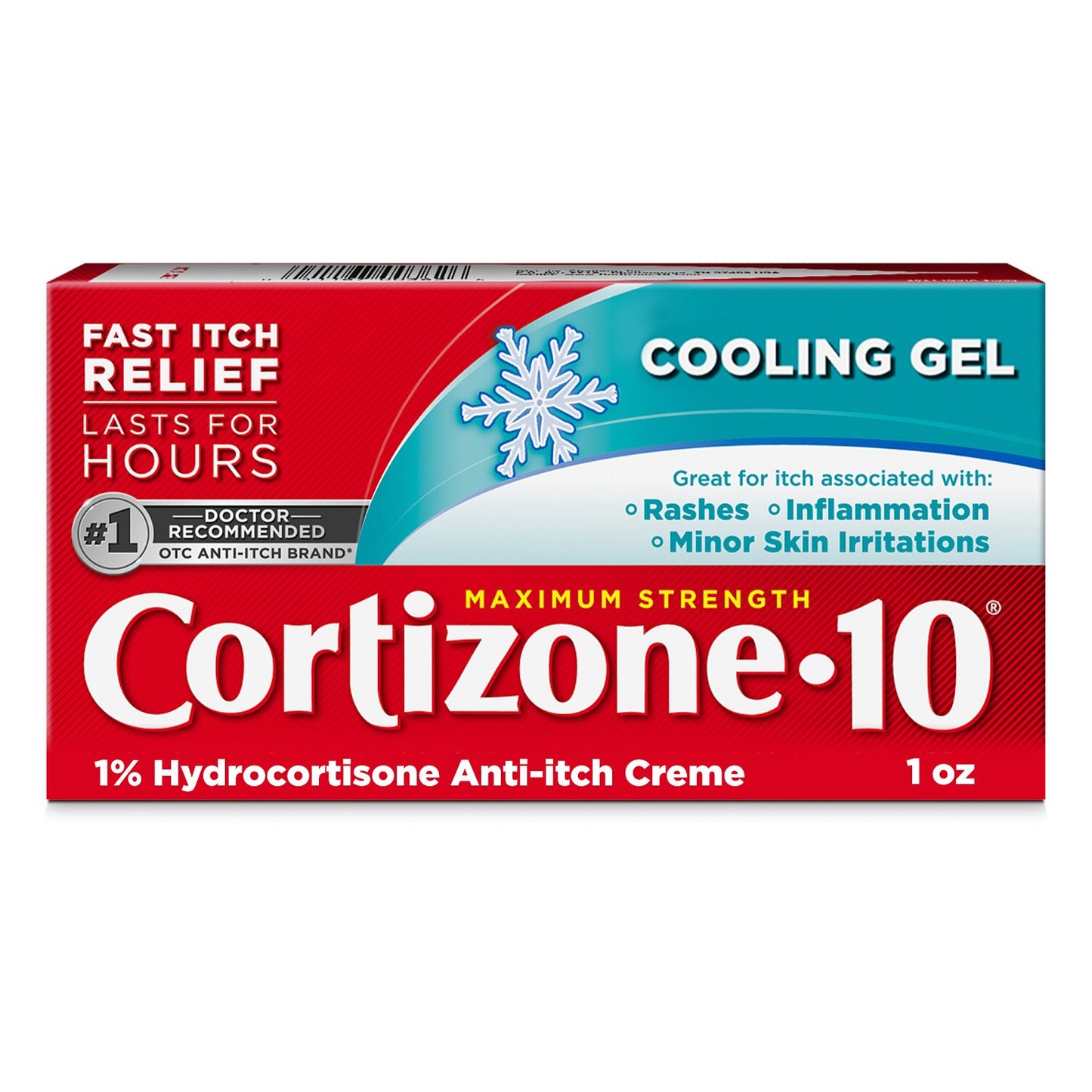 Cortizone - Creme - Cooling Gel - 1 Oz