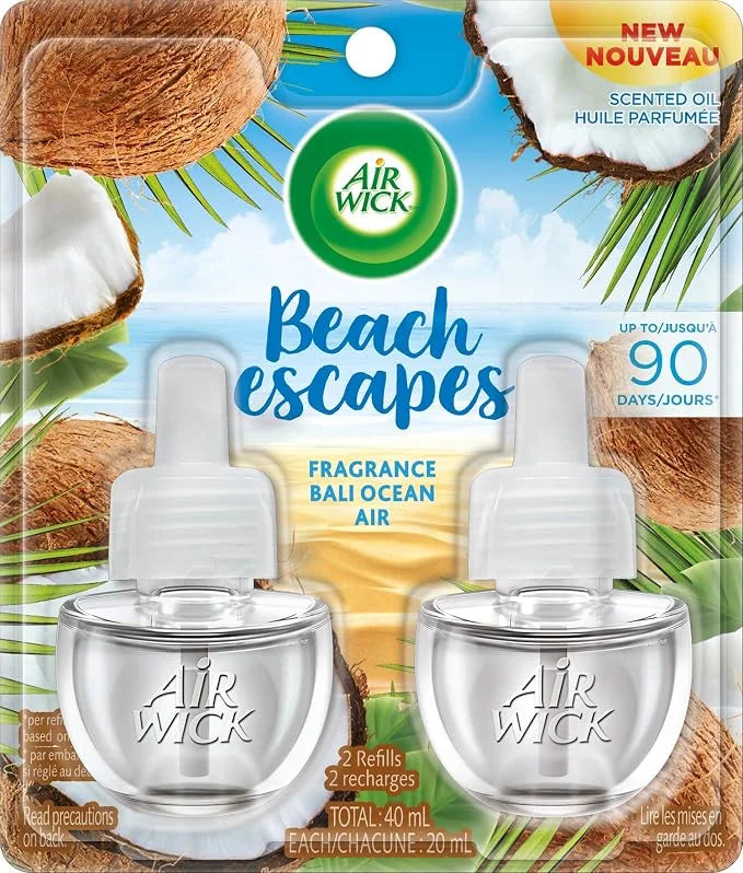 Airwick - Scented Oil Refill - Bali Ocean Air - 2 Pack